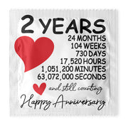 2 Years Anniversary Condoms: 6-Pack - A1002