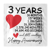 3 Years Anniversary Condoms: 6-Pack - A1003