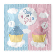 Boy or Girl Cakes Condoms: 6-Pack - C1003