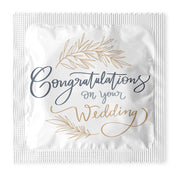 Congratulations on Your Wedding Condoms: 6-Pack - C1014
