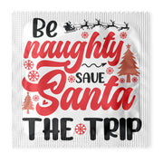 Be Naughty, Save Santa the Trip Condoms: 6-Pack - CH1003