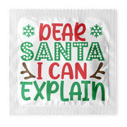 Dear Santa, I Can Explain Condoms: 6-Pack - CH1007