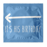 It's His Birthday Condoms: 6-Pack - HB1009