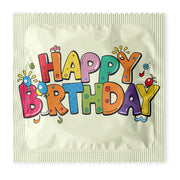 Happy Birthday Condoms: 6-Pack - HB1016