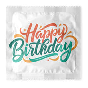 Happy Birthday Condoms: 6-Pack - HB1022
