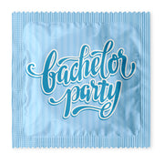 Bachelor Party Blue Condoms: 6-Pack - HS1005.2