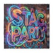 Stag Party Neon Condoms: 6-Pack - HS1006.2
