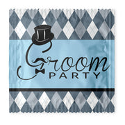 Groom Party Pattern Condoms: 6-Pack - HS1009.2
