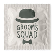 Groom Squad Condoms: 6-Pack - HS1011.2