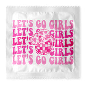 Lets Go Girls Disco Ball Condoms: 6-Pack - HS1012