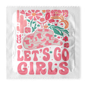 Lets Go Girls Vibe Condoms: 6-Pack - HS1014