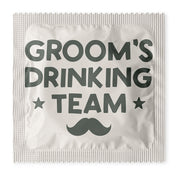 Groom's Drinking Team Condoms: 6-Pack - HS1021.2