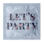 Let's Party Floral Condoms: 6-Pack - HS1026.2
