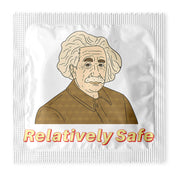 Albert Einstein - Relatively Safe Condoms: 6-Pack - ME1005