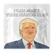 Donald Trump - I Can Make Your Hands Clap Condoms: 6-Pack - ME1032