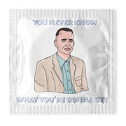 Forrest Gump - You Never Know What You're Gonna Get Condoms: 6-Pack - ME1039