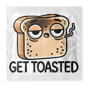 Get Toasted Condoms: 6-Pack - ME1042