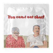 Jenny and Lee - You Can't Eat That Condoms: 6-Pack - ME1044