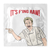 Gordon Ramsey - It's F'ing Raw Condoms: 6-Pack - ME1048