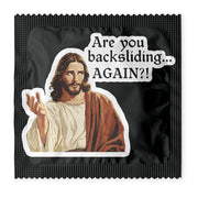 Jesus Backsliding Condoms: 6-Pack - ME1057