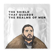 Jon Snow - The Shield That Guards The Realms of Men Condoms: 6-Pack - ME1064