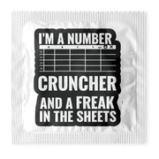 Number Cruncher Condoms: 6-Pack - ME1083