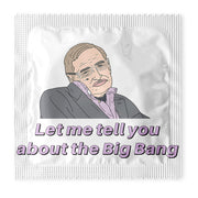 Stephen Hawking - Let Me Tell You About The Big Bang Condoms: 6-Pack - ME1093