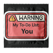 To-Do List Condoms: 6-Pack - ME1099