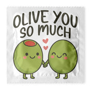 Olive You So Much Condoms: 6-Pack - R1022