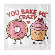 You Bake Me Crazy Condoms: 6-Pack - R1033