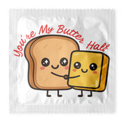 You're My Butter Half Condoms: 6-Pack - R1040