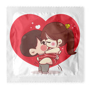 Cartoon Lovers Condoms: 6-Pack - V1025