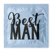 Best Man Blue Condoms: 6-Pack - W1002