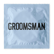 Groomsman Blue Condoms: 6-Pack - W1011