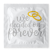 We Decided on Forever Condoms: 6-Pack - W1029